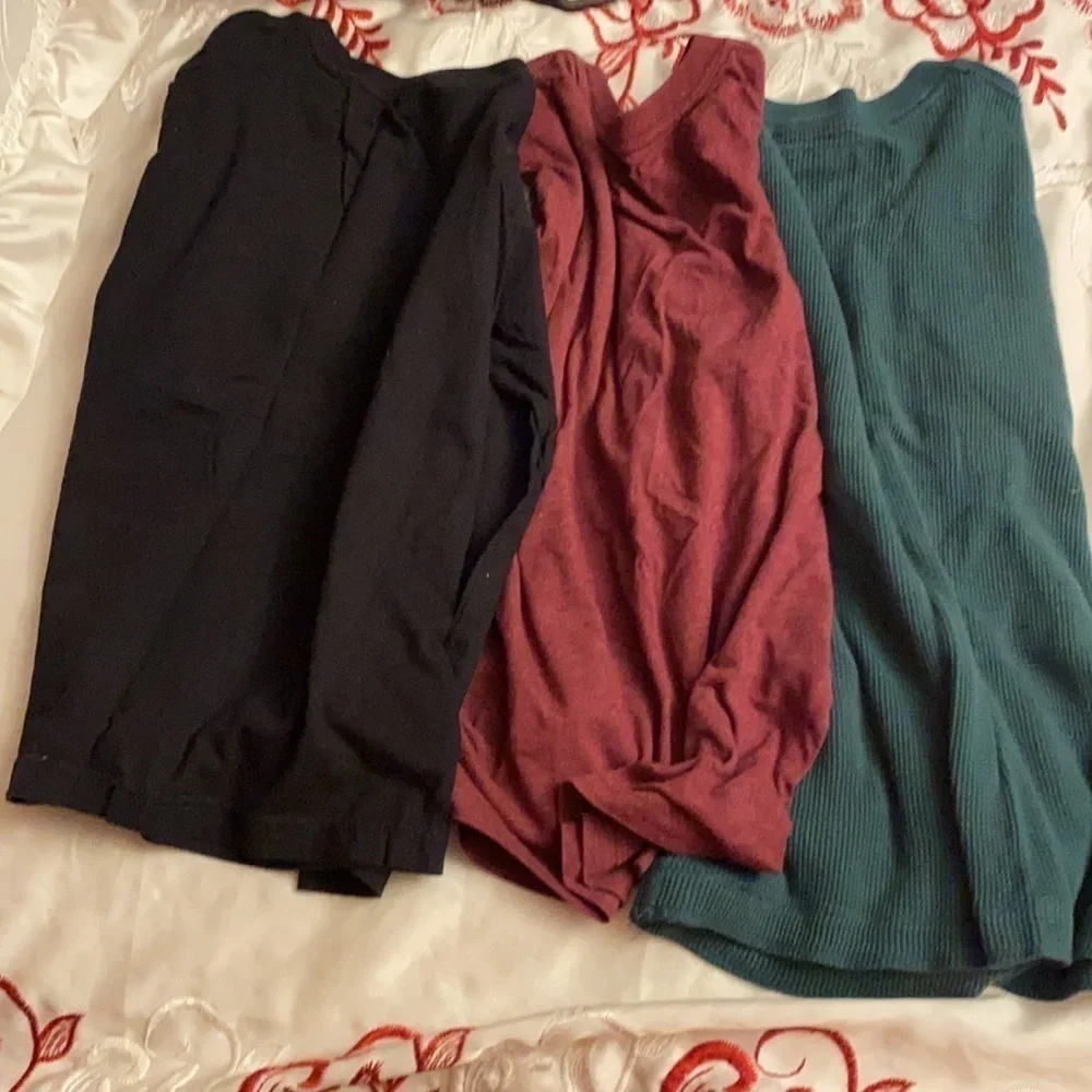 Lot of boys 7/8 long sleeve T-shirts